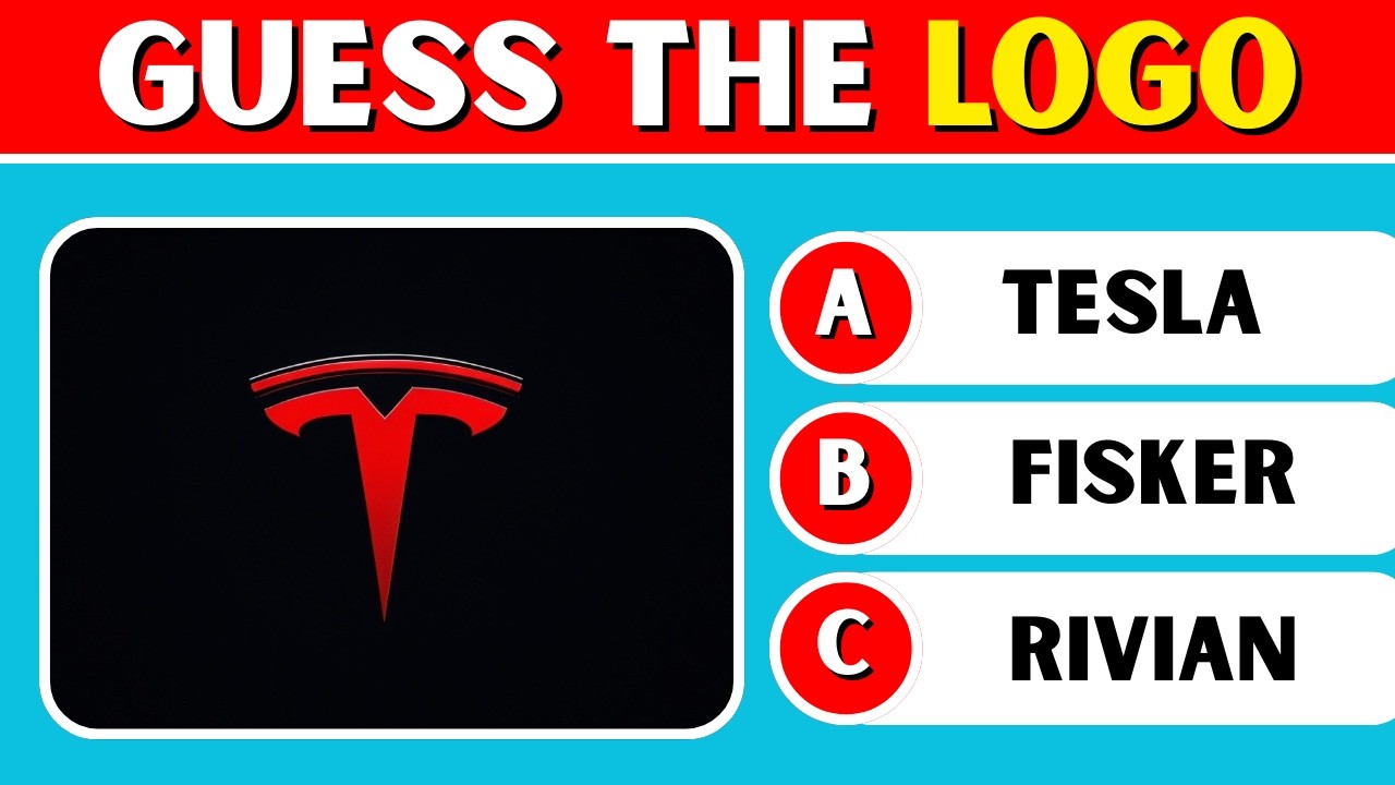 Guess the Electric Car Logo 🚗 | 50 EV Brands Quiz Challenge