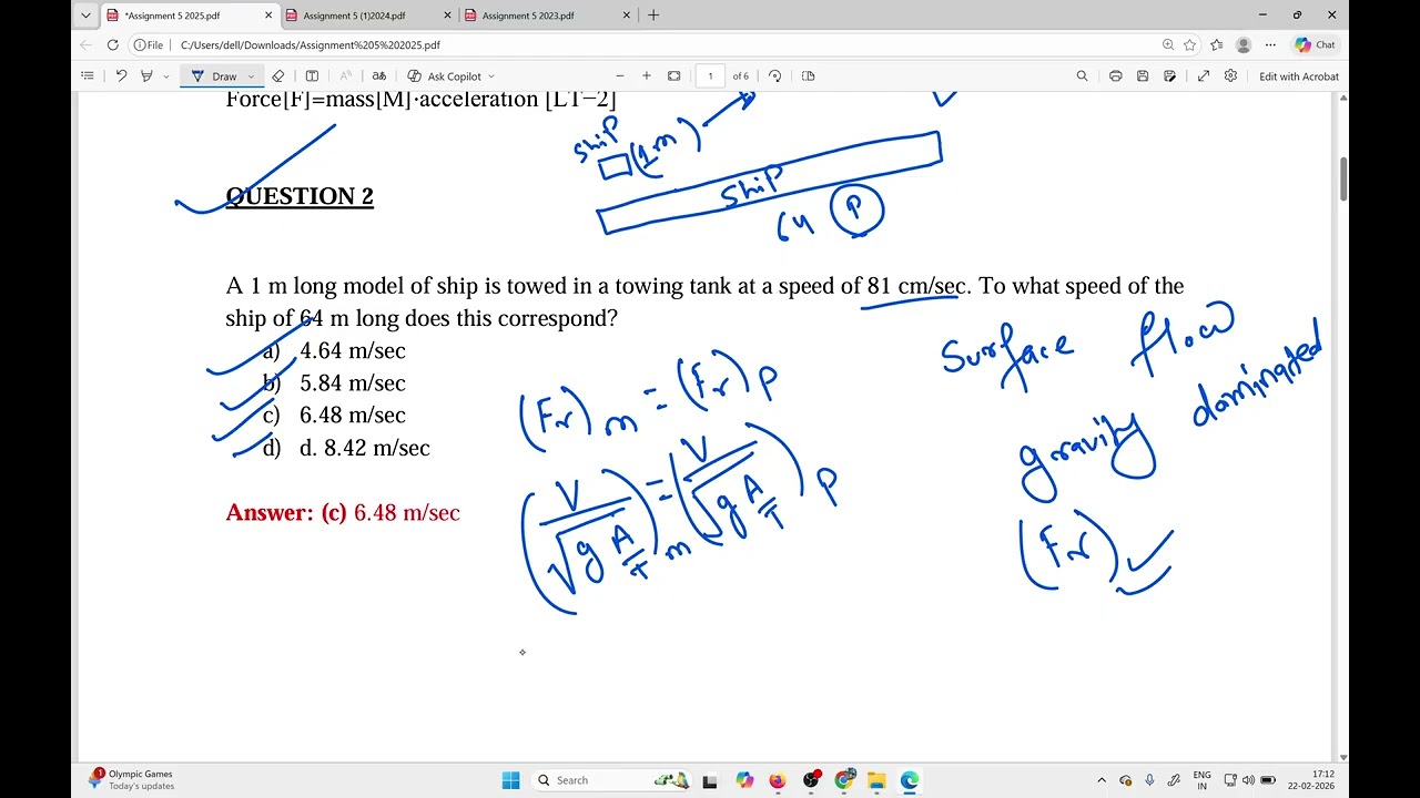 Week 5: Hydraulic Engineering 2026