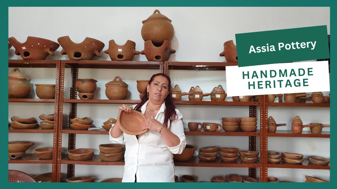 Assia’s Clay Art, handmade Lebanese Heritage فخار آسيا - حكاية من الماضي تعيش في الحاضر