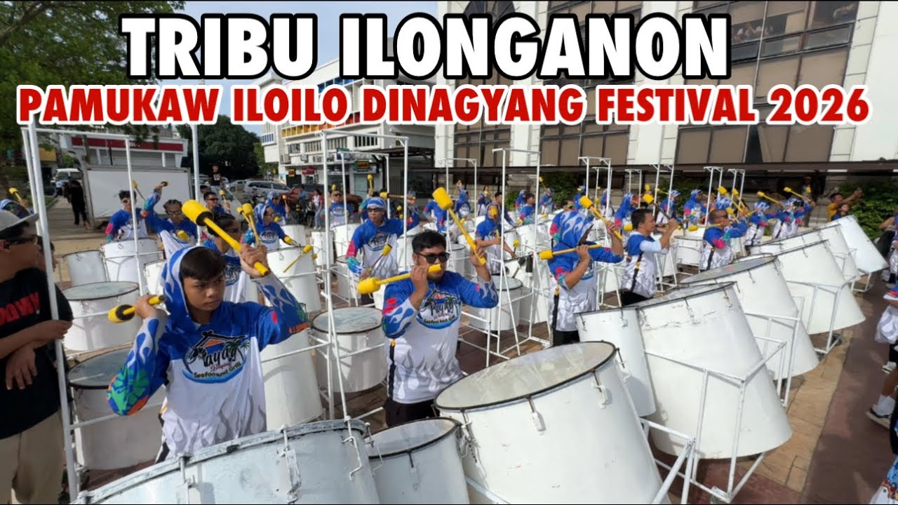 Tribu Ilonganon Musician Pamukaw Iloilo Dinagyang Festival 2026 #dinagyang2026