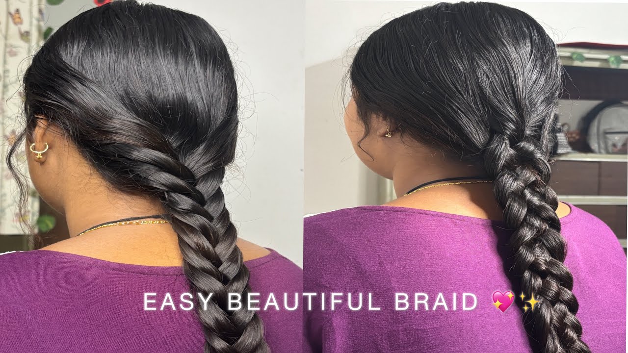 Beautiful & Easy Braid Hairstyle | Simple Choti Style💫