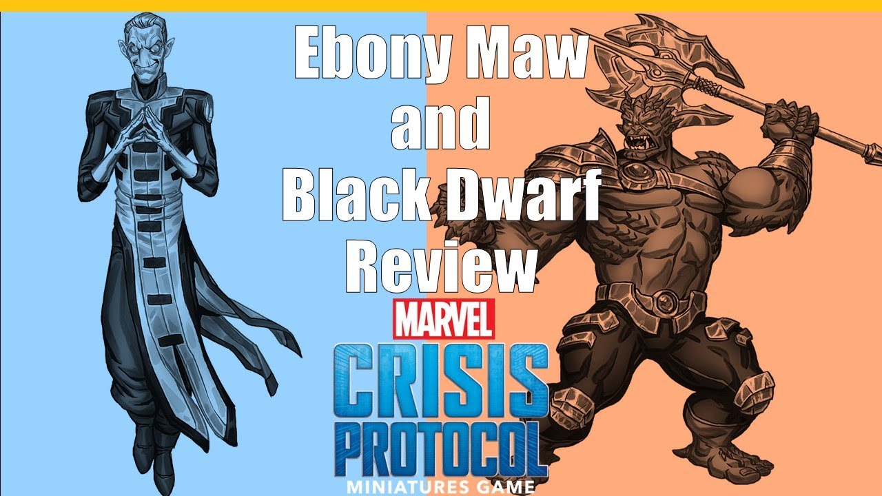 Обзор «Эбони Мо и Чёрного карлика» для Marvel Crisis Protocol