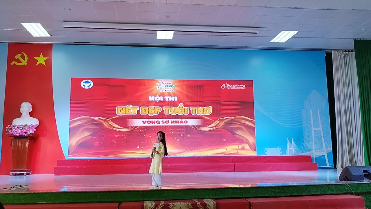 Liên khúc Lý mừng Xuân- Cuộc thi nét đẹp tuổi thơ. An Hải Lam -Cheery tại TT TTN Đồng Tháp 