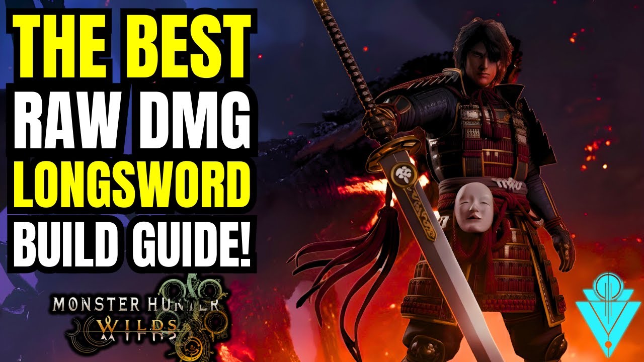 Monster Hunter Wilds The Best Most Op TU4 Longsword Build!
