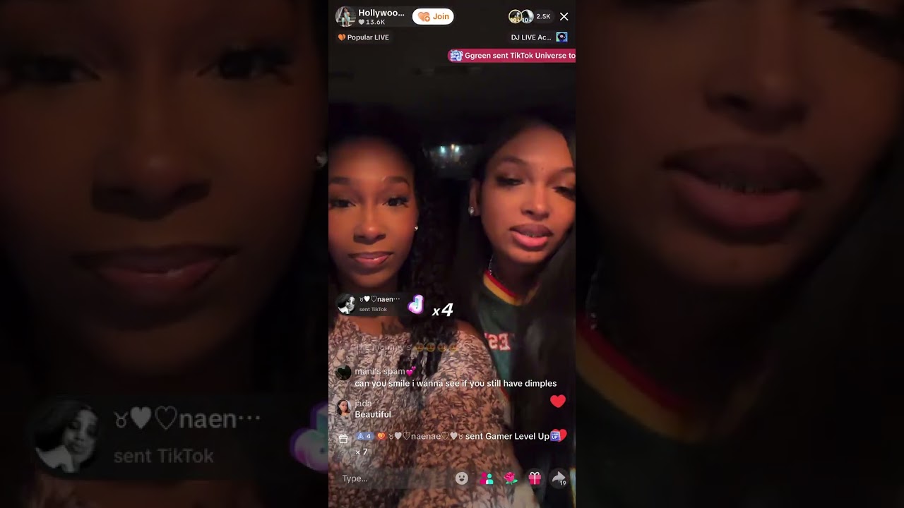 Benét Nicole TikTok live part 1