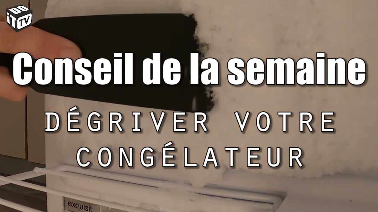 Comment dégivrer votre congélateur ?