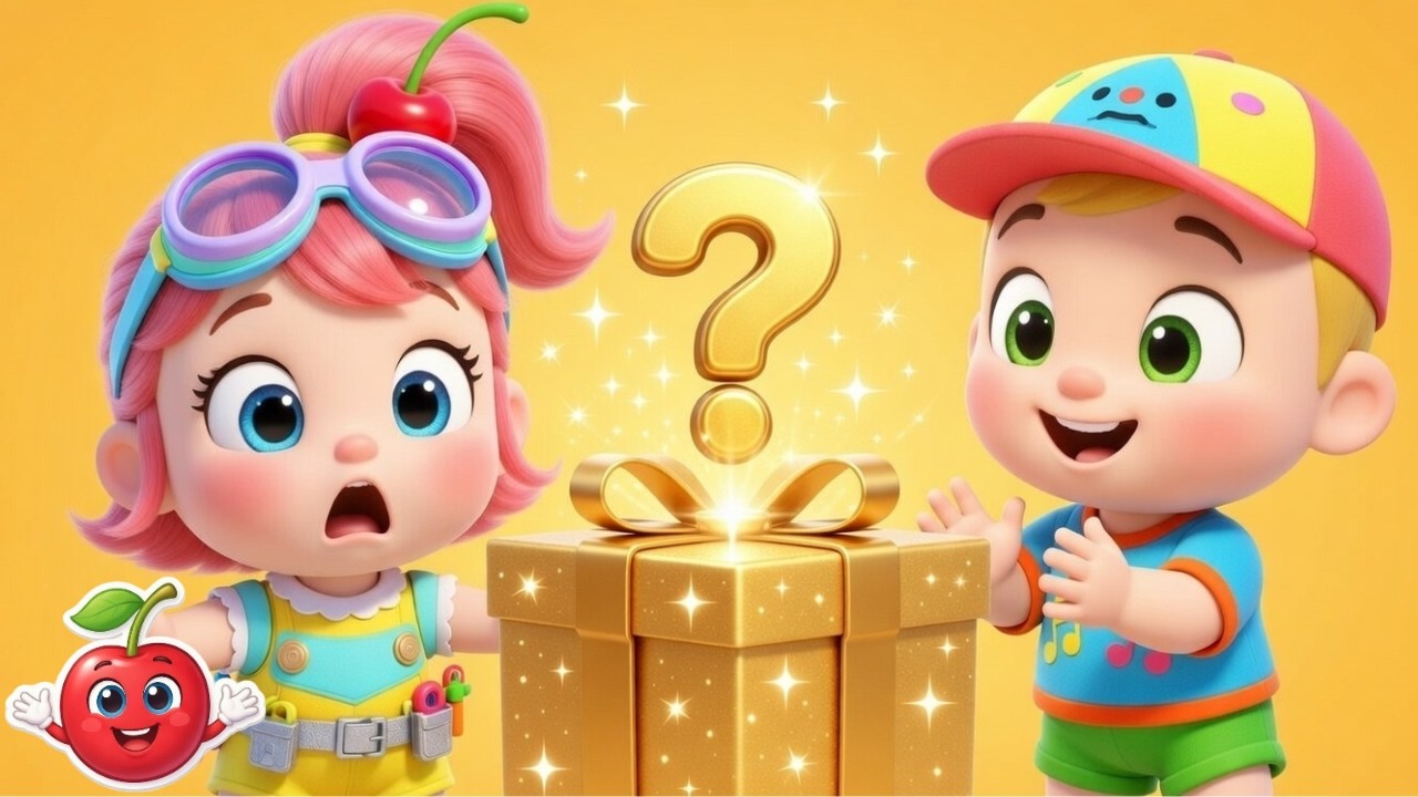 WHAT’S INSIDE? 🎁 Cherry & Clappy’s Magic Box Challenge 🌈 | Nursery Rhymes & Kids Songs | CherryClap