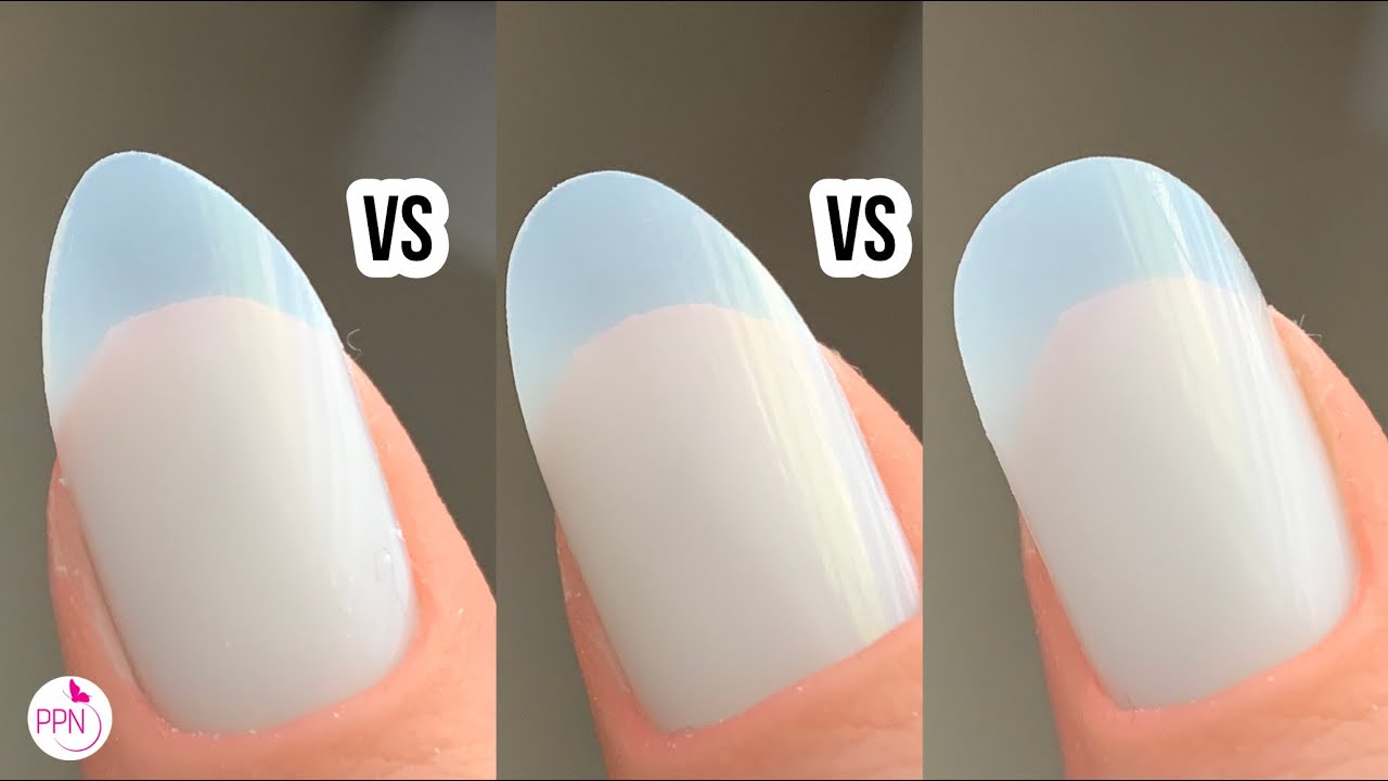 Almond vs Oval vs Round Nail Shaping