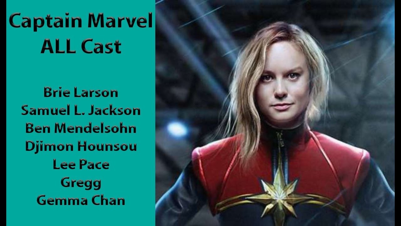 Captain Marvel All Cast 2019