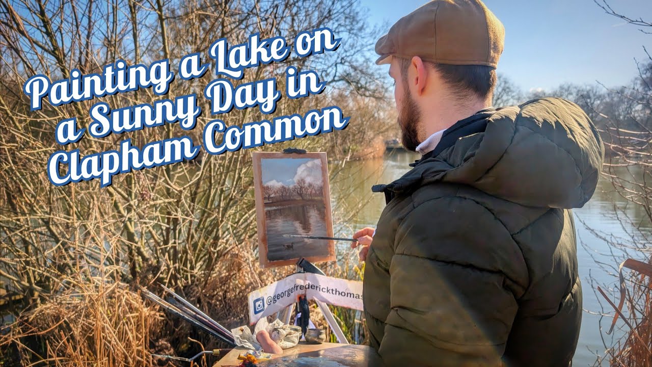 Painting with the London Plein Air Painters | Clapham Common Oil Painting Vlog