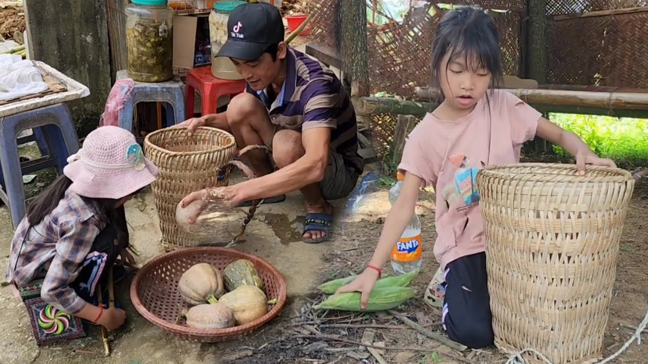 Episode Year-Old Homeless Girl Building a Bamboo House Alone in the Forest - Living off the grid