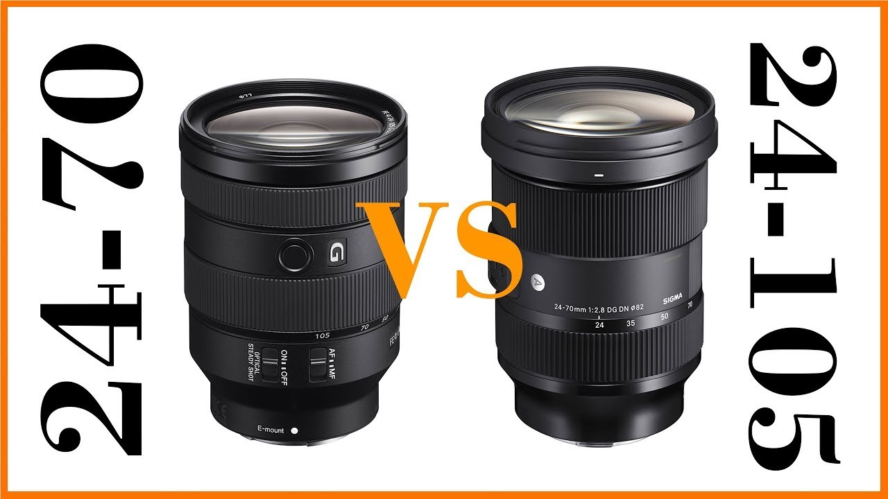 Sigma 24-70mm F2.8 DG DN Art против Sony FE 24-105mm F4 G OSS — какой из них лучше купить?