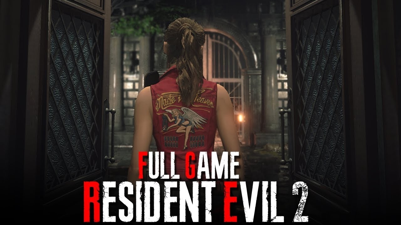 Resident Evil 2 Remake Full Walkthrough Claire Redfield 2nd Run (TRUE ENDING)