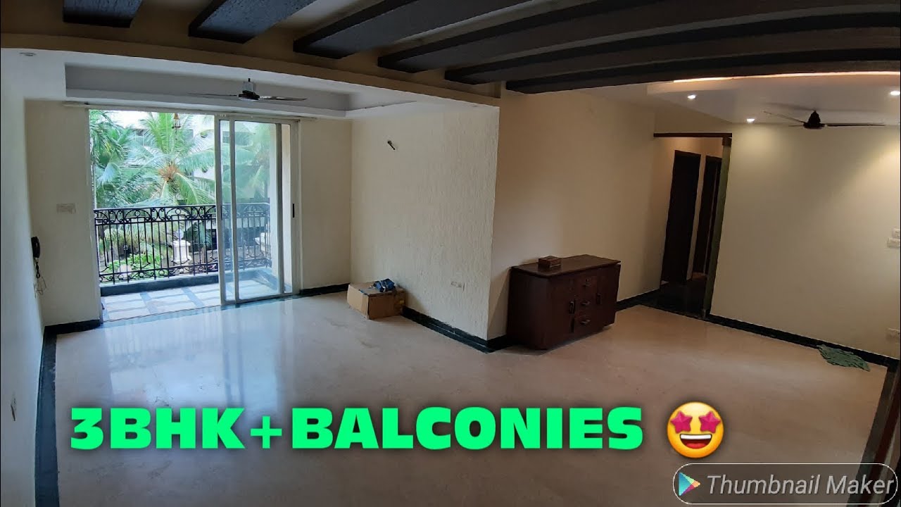 1.20L Rent,BIANCA, 3BHK with Balconies & Study Room, YARI ROAD VERSOVA, ANDHERI WEST