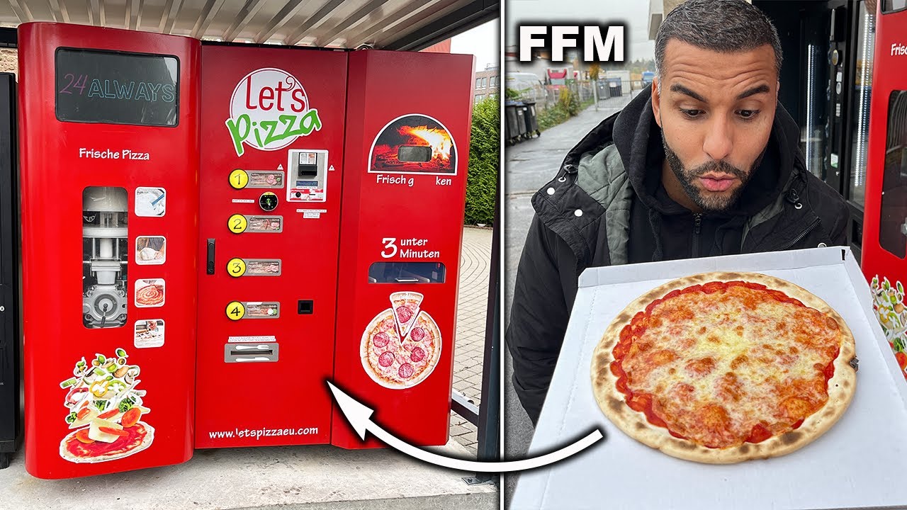 Wie schmeckt der PIZZA AUTOMAT aus Frankfurt?