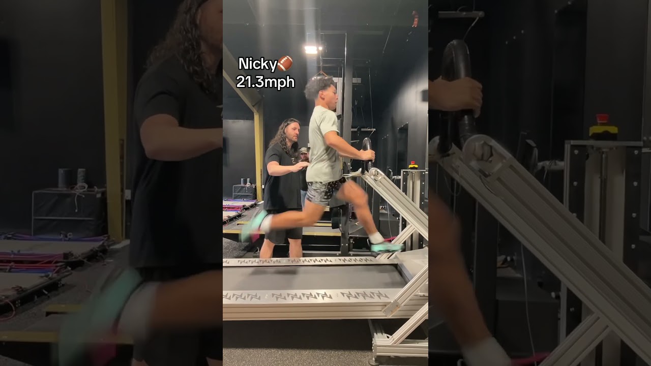 21.3mph Treadmill Sprint