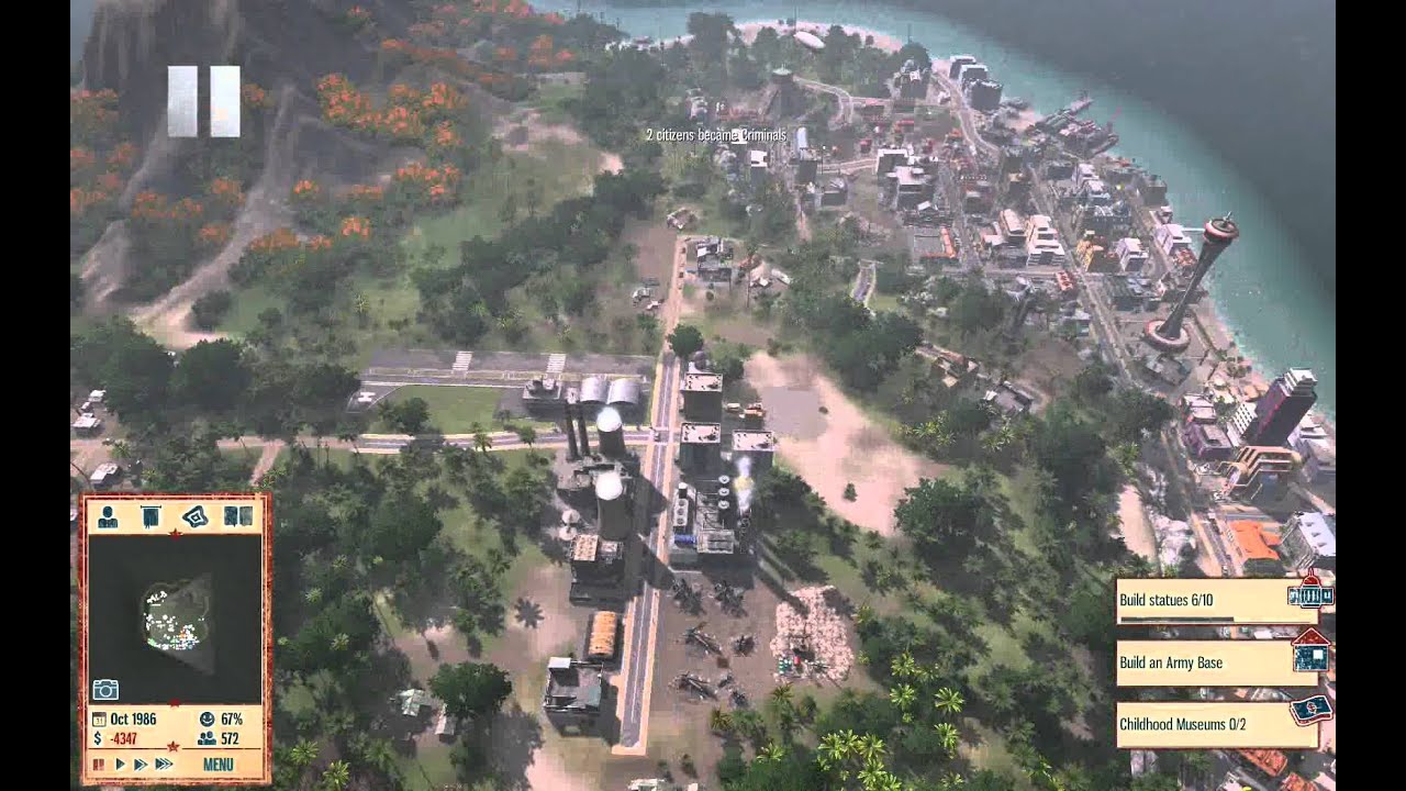 Tropico 4 tsunami