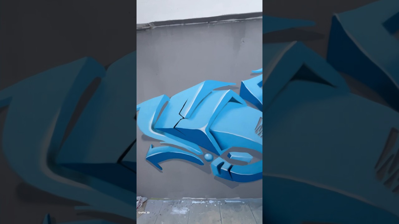 Graffiti 3D #graffiti #graffitiart #graff #graffiti3d #graff