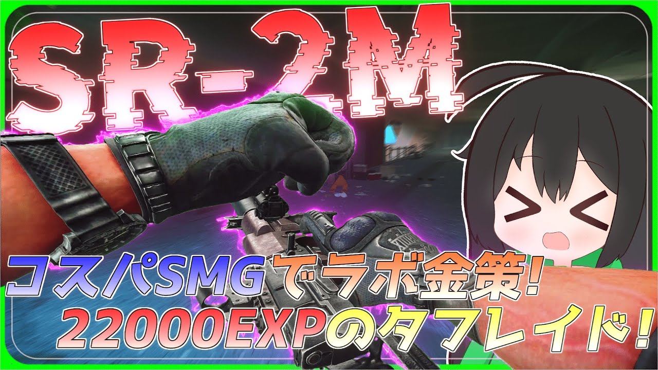 【タルコフ】コスパSMGのSR-2Mでラボ金策！22000EXPのタフレイド！/【ゆっくり実況/Escape from Tarkov】