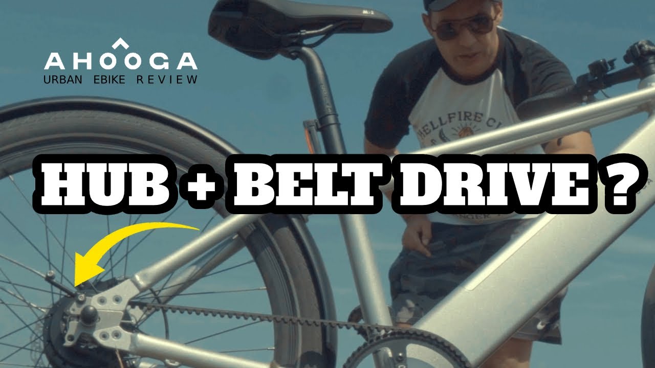 Electric bike Review: Ahooga URBAN belt-drive e-bike with torque sensor