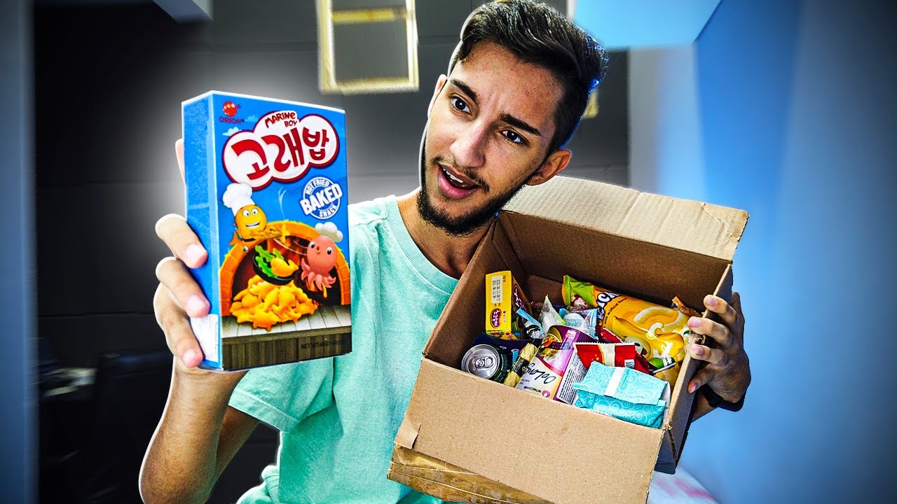 PROVANDO DOCES BIZARROS DO JAPÃO!🇯🇵