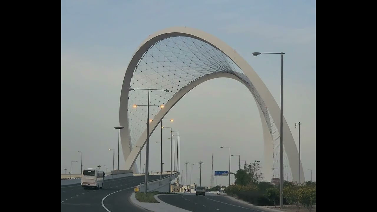 The City of Doha in Qatar is a very beautiful city,4k View of Doha  day time  @Natureisbeautiful19