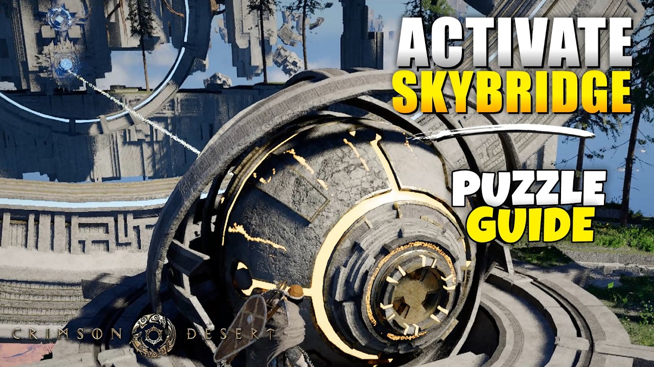 Crimson Desert - Activate the Skybridge Puzzle Guide