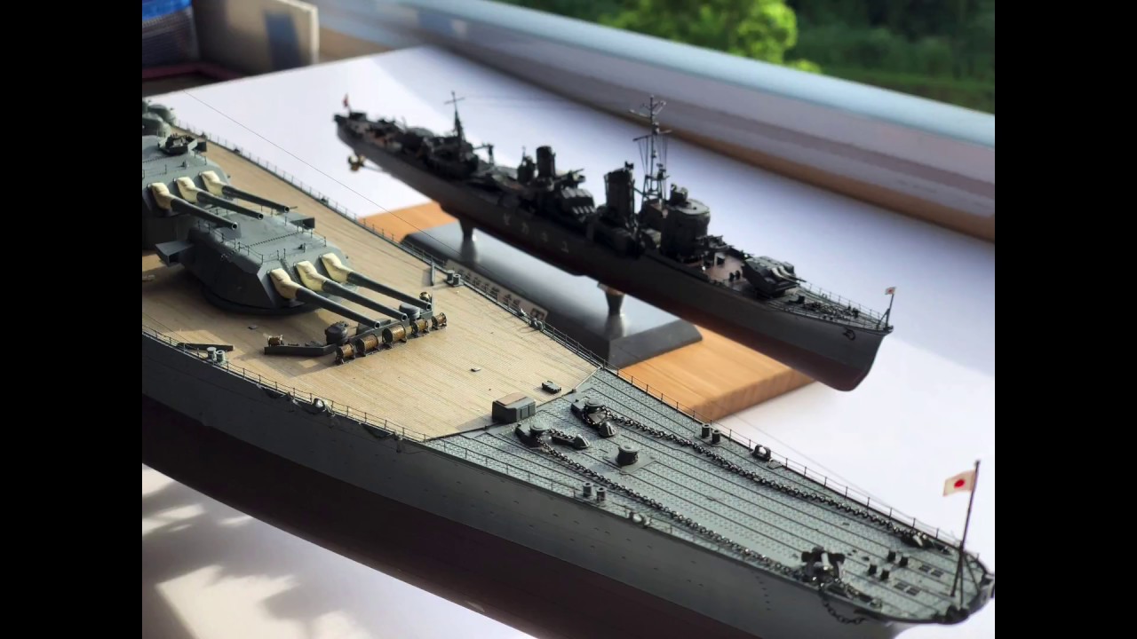 IJN Yukikaze 日本驱逐舰 雪风 Tamiya 1/350