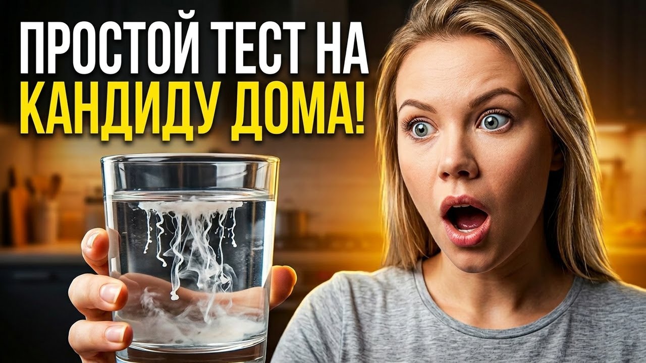 Кандида в организме? Простой домашний тест за несколько минут