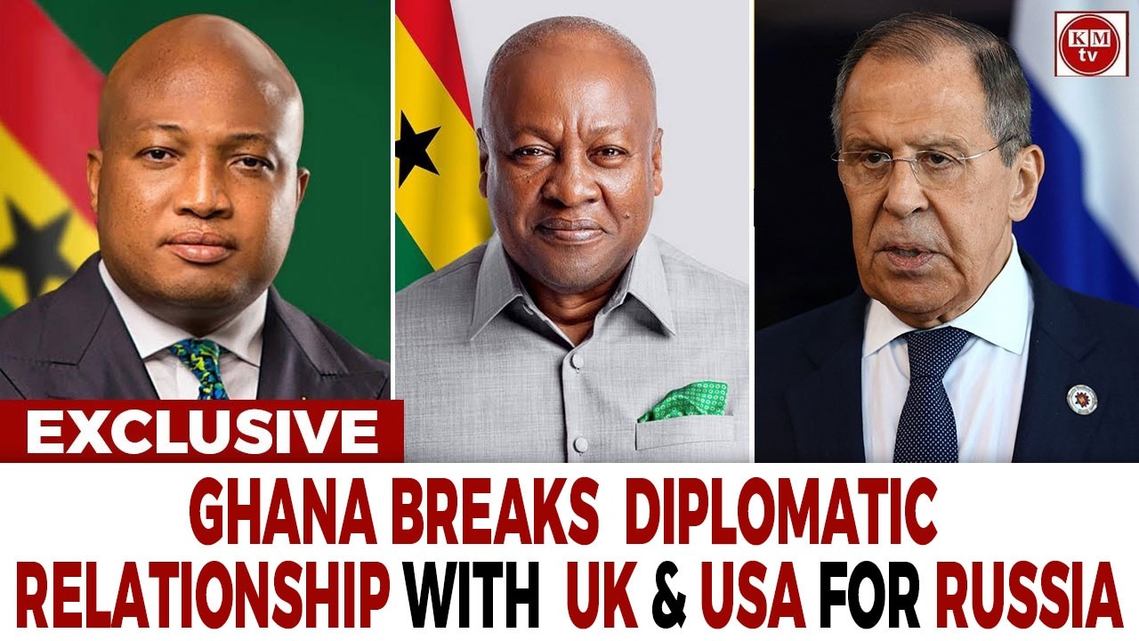 Mahama Sells Ghana's Minerals, Energy & Security To Russia