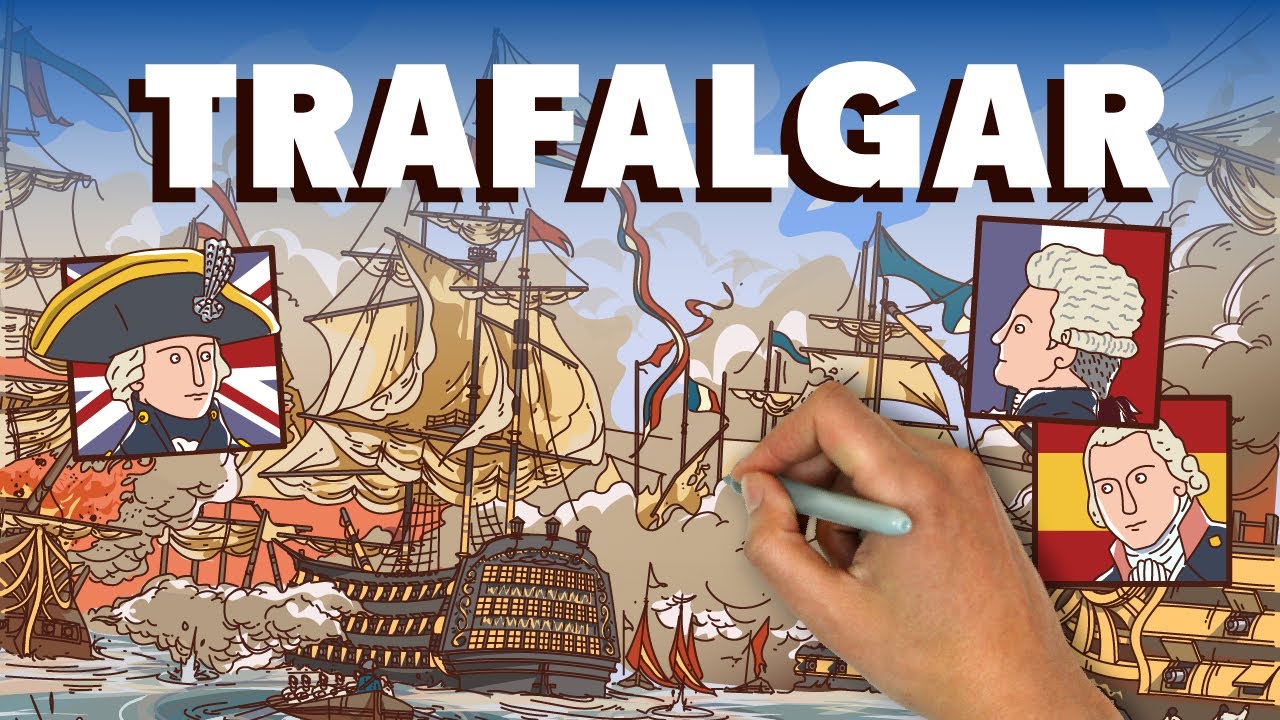 La batalla de Trafalgar, gloria británica