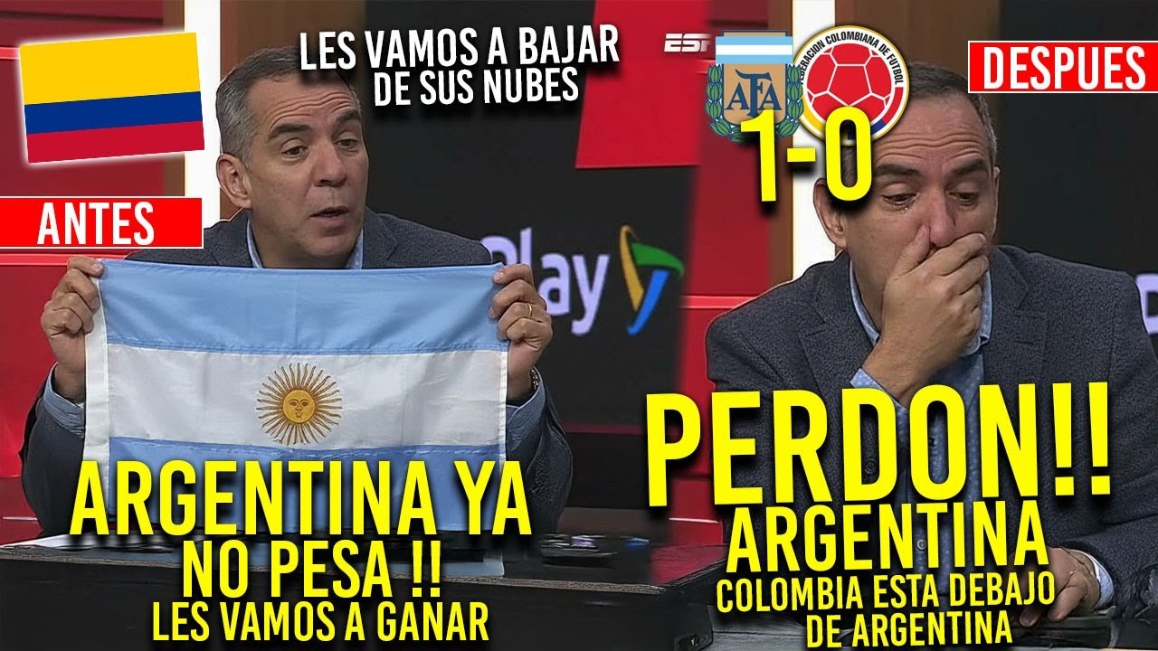 ¡DE LA SOBERBIA AL SILENCIO! COLOMBIA HABLÓ DE MÁS Y ARGENTINA LE RESPONDIÓ CON FÚTBOL