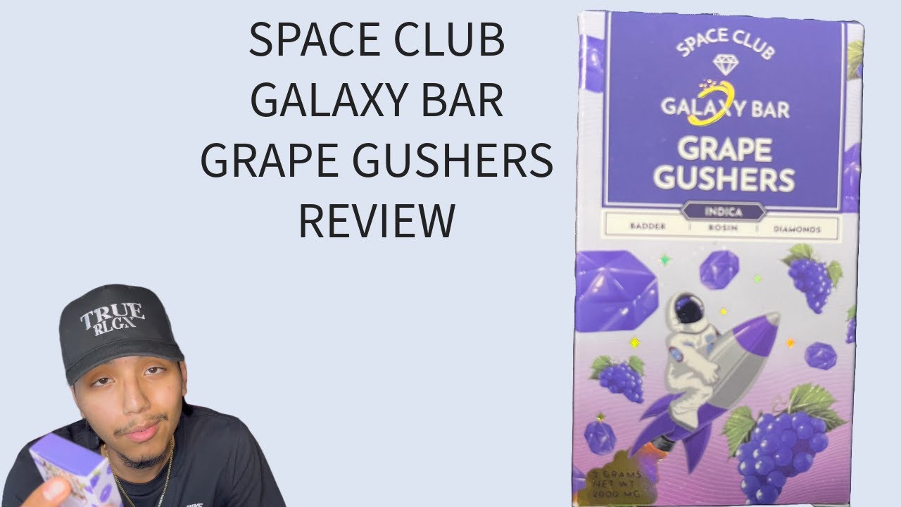 Space Club Galaxy Bar Grape Gushers Review