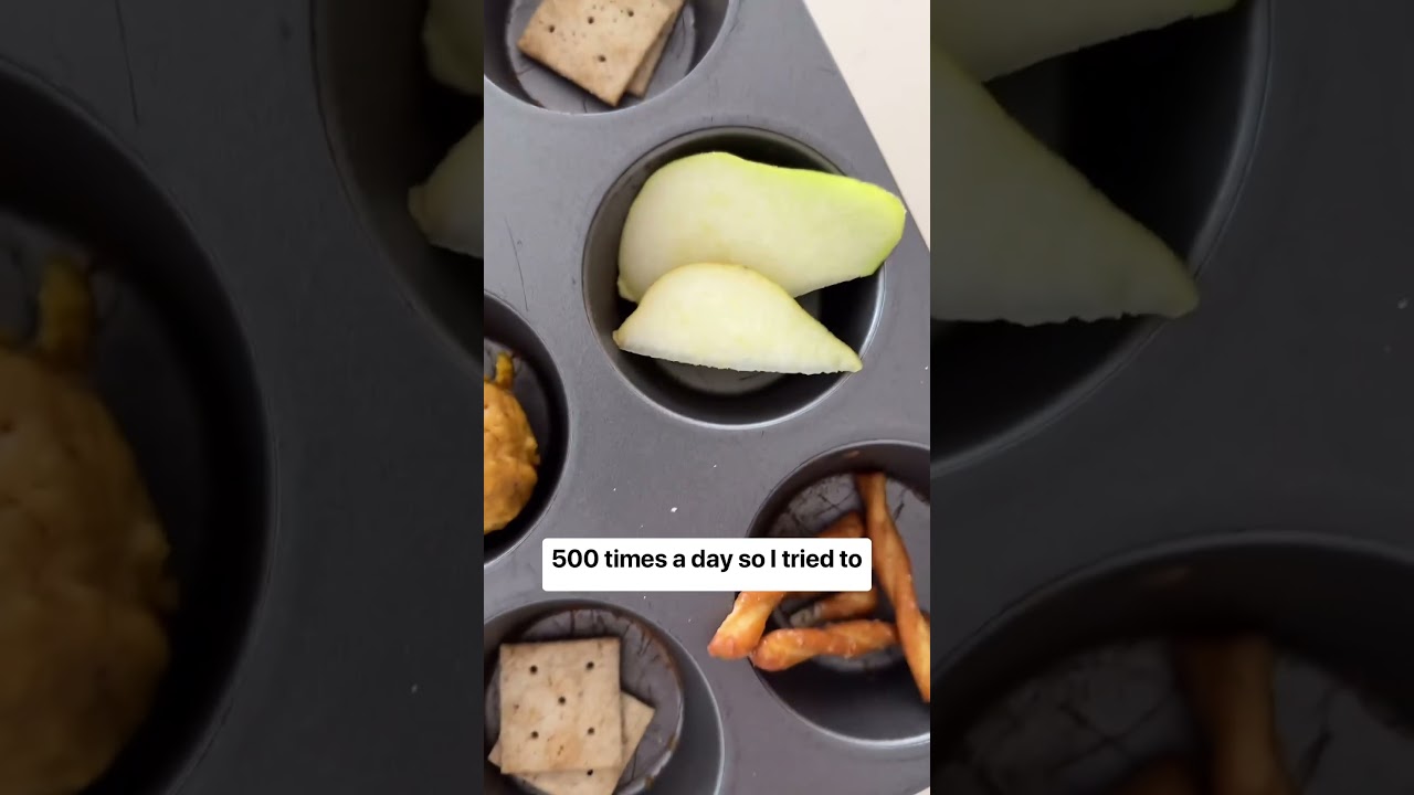 I like to keep snack time interesting 