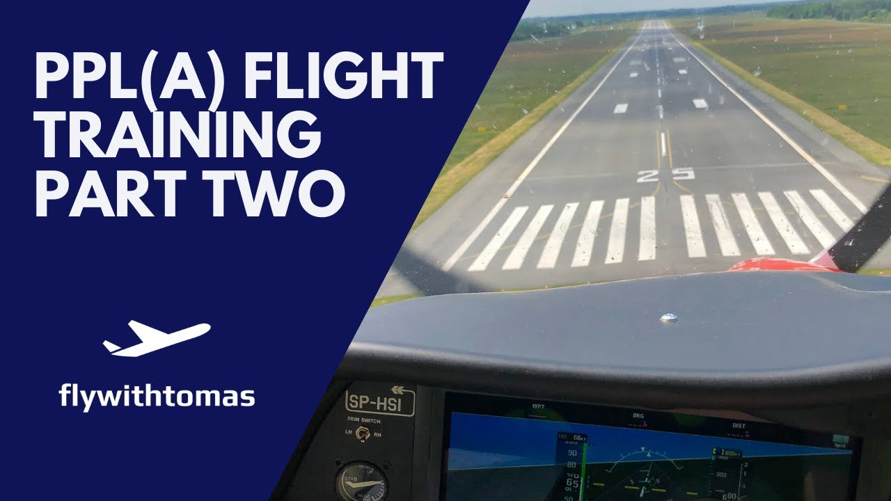 PPL(A) flight training - traffic patterns, theory exam and my first SOLO | 4K