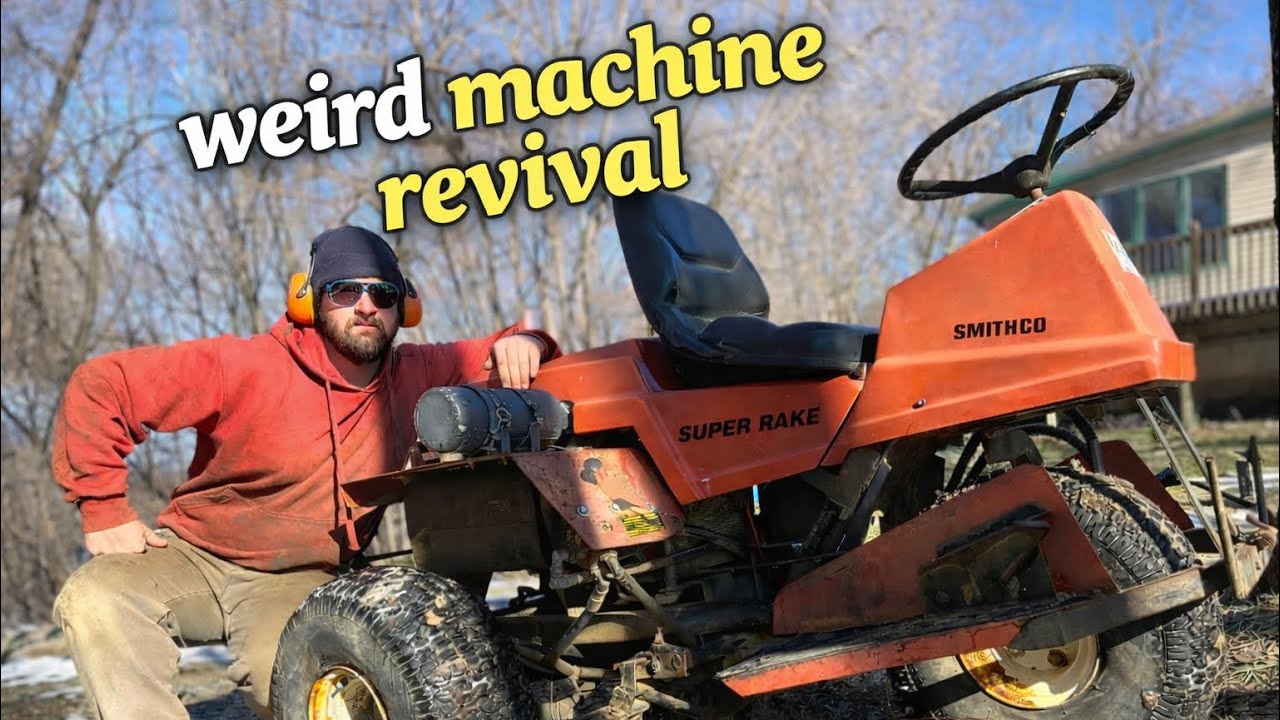 The Weirdest $85 Machine I’ve Ever Bought at an Auction | Smitcho Super Rake 