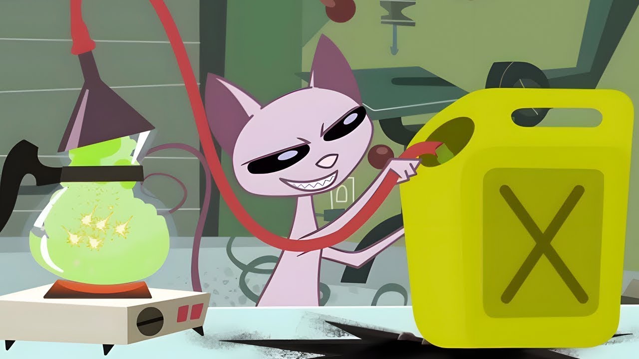 Carroza Extraterrestre & Juegos en el Hielo | Niño Vs. Gato - WildBrain