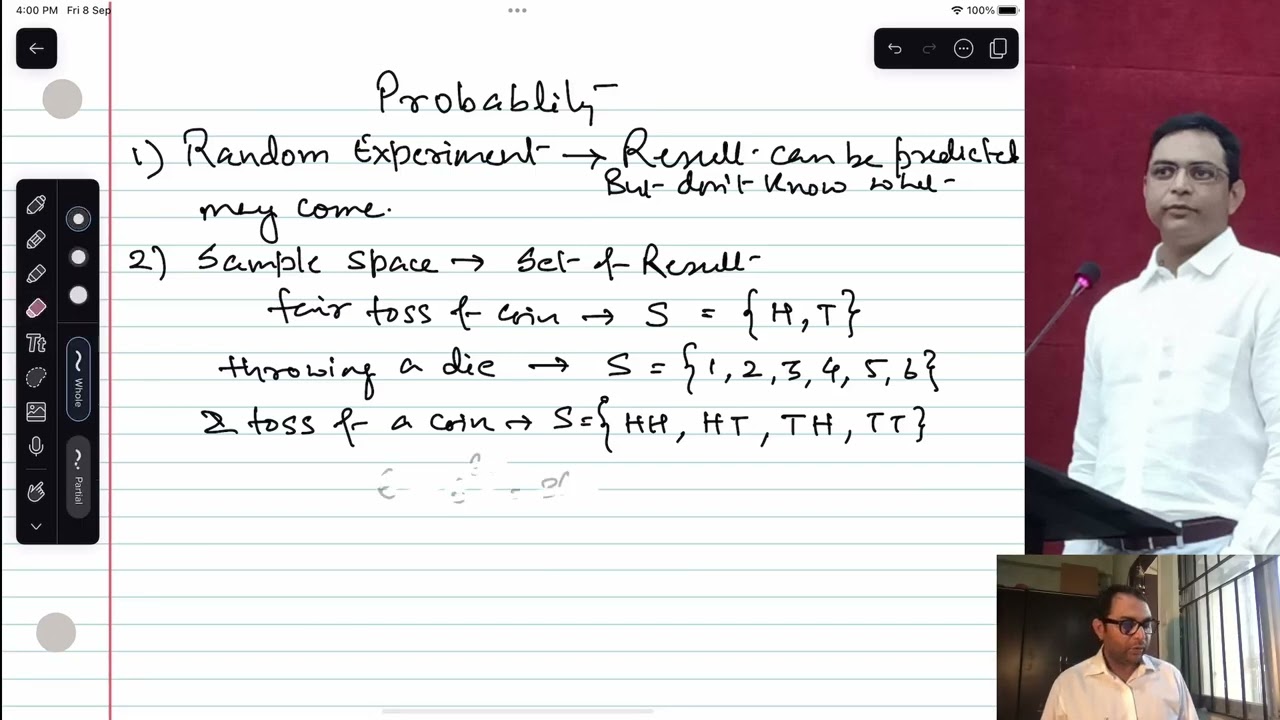 Probability Lecture-1 by Nishi Sir