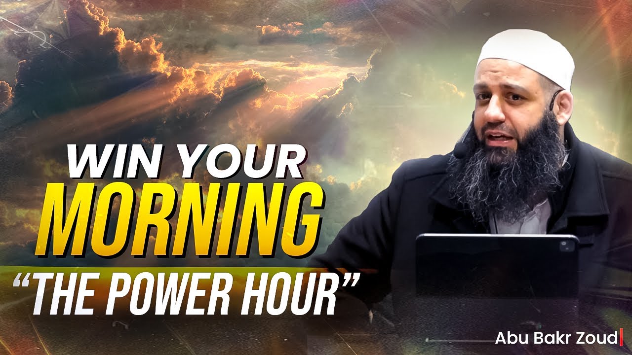 Win the Day in the First Hour | CIC Canberra | Abu Bakr Zoud