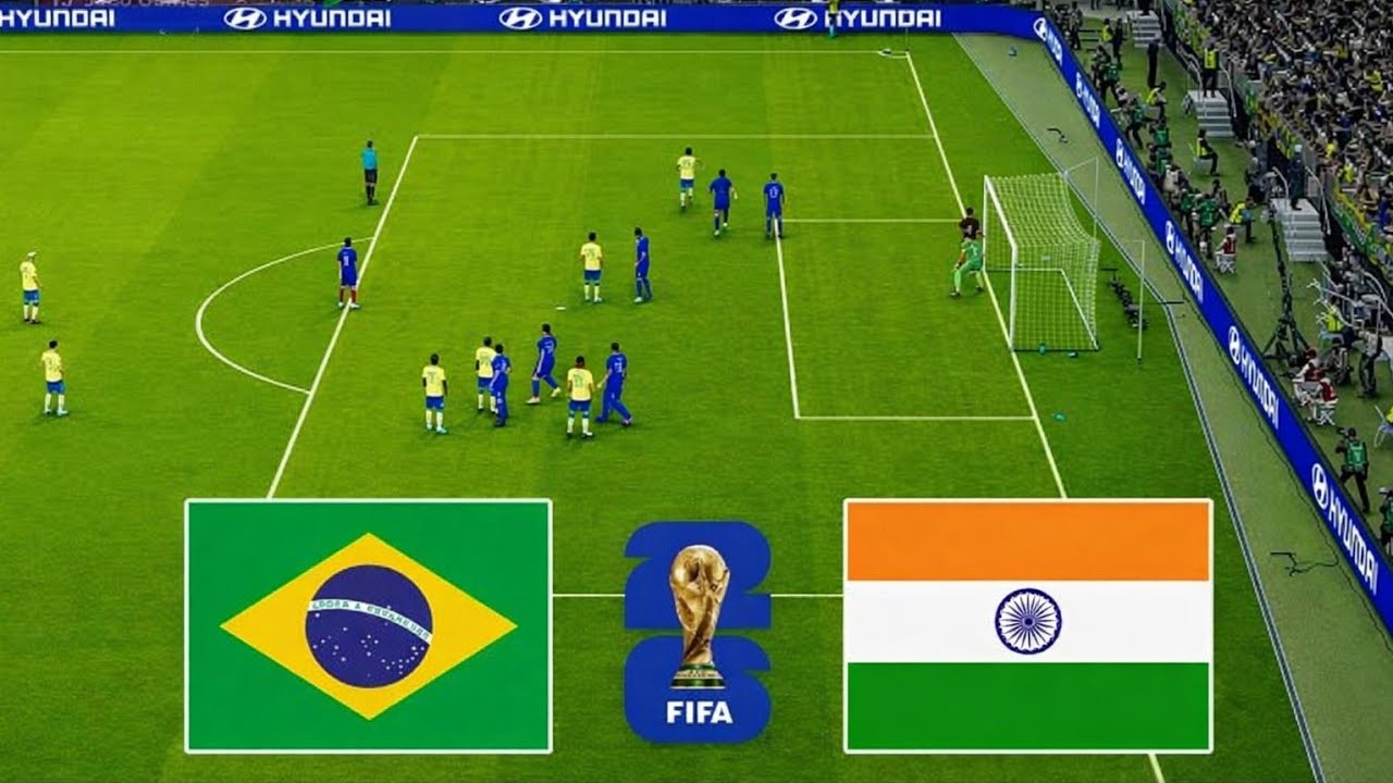 Brazil vs India a match of efootball🇮🇳🤯 and I represent India! #viral #efootball #youtube 
