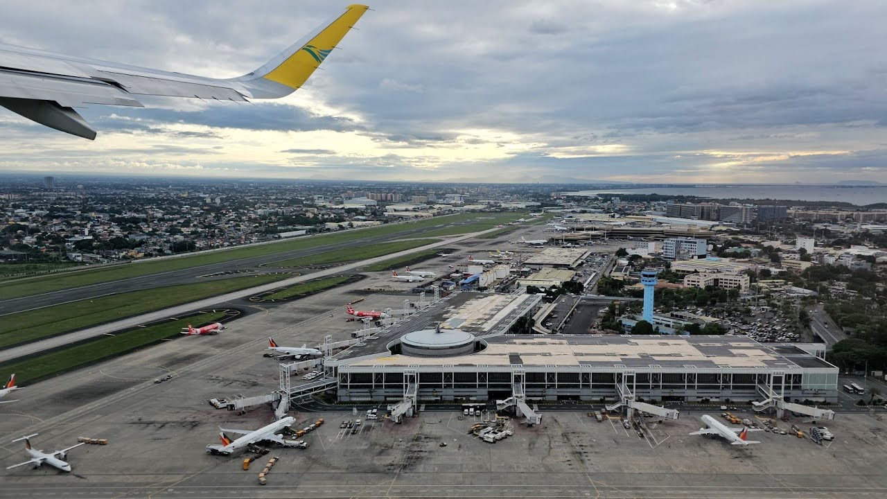 Cebu Pacific Flight 5J 581 Taxi & Take Off From NAIA Terminal 3.