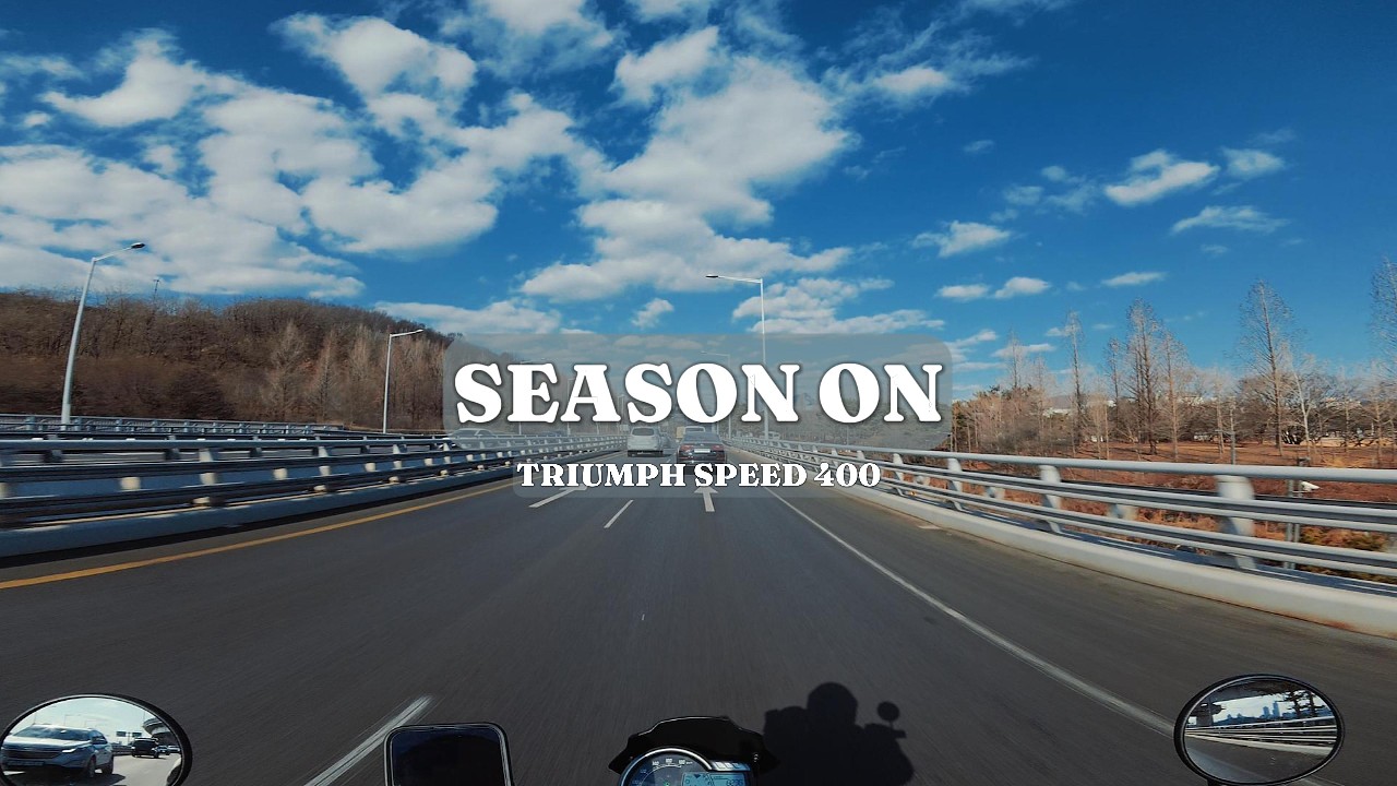 월드컵대교 - TRIUMPH SPEED 400 | DJI Osmo Action 6 | motovlog | POV