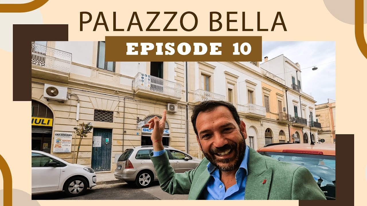 PROPERTY REFURBISHMENT IN ITALY - Palazzo Bella (Galatina - Lecce) ep 10 - SALENTO BY DAVIDE MENGOLI