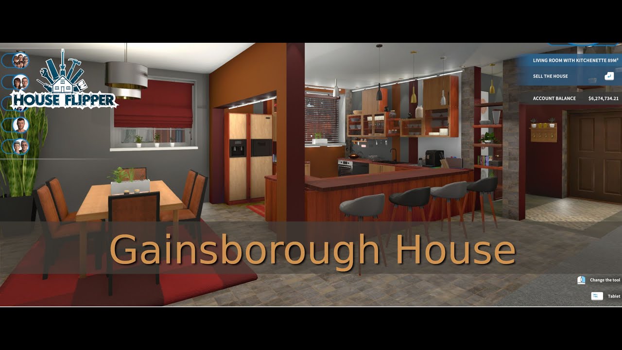 HOUSE FLIPPER: #17 The Home of Mr  Robert Gainsborough, Atty at Law (Just Married's House)