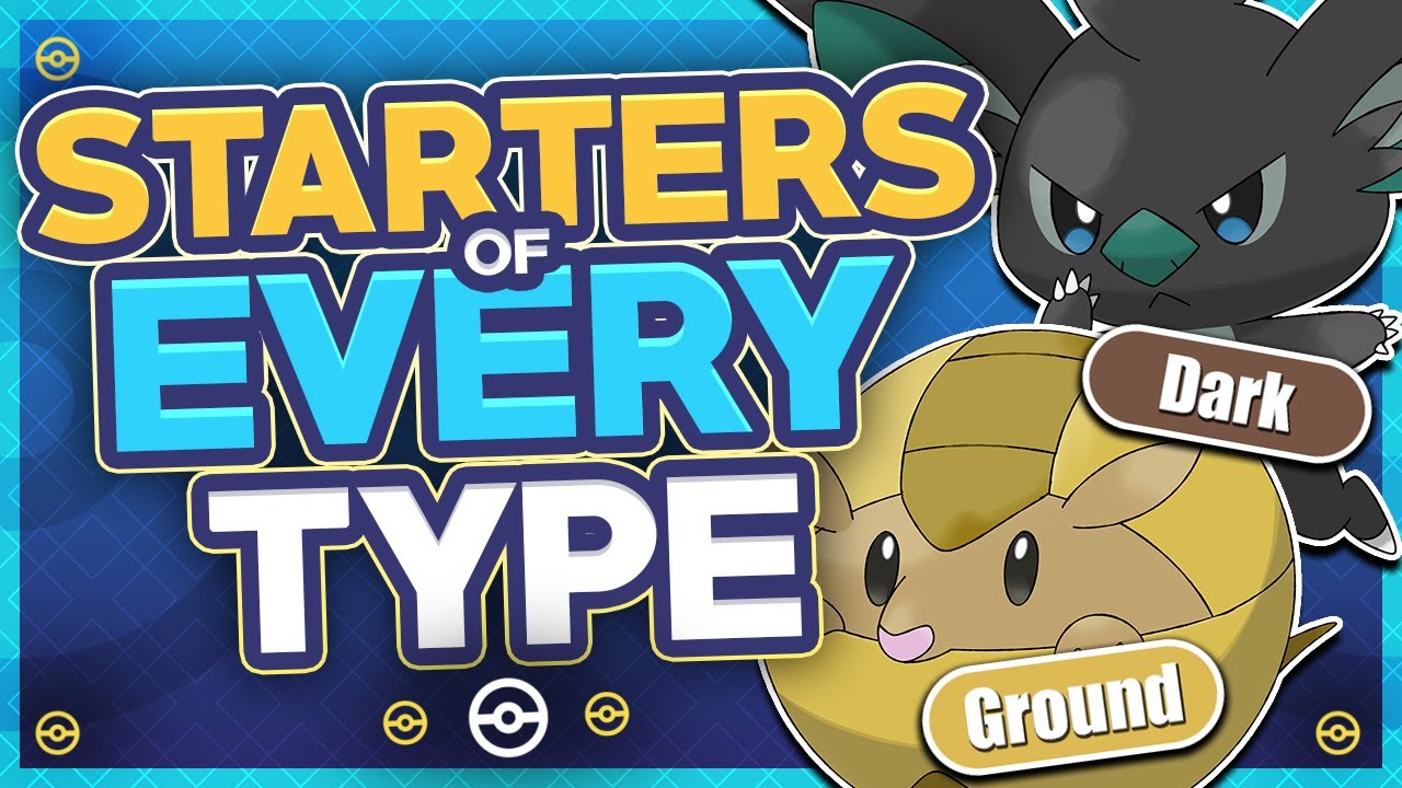 What if There Were Starter Pokémon of EVERY Type?