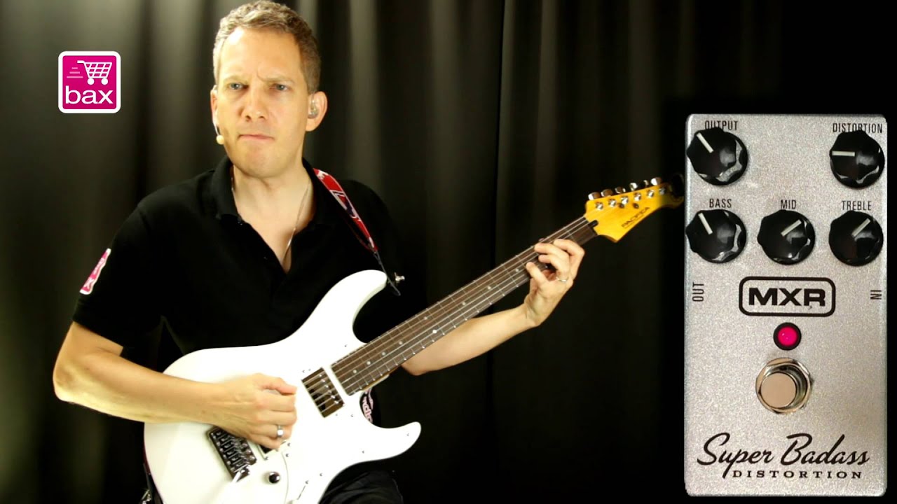 MXR M75 Super Badass Distortion Effectpedaal Review | Bax Music