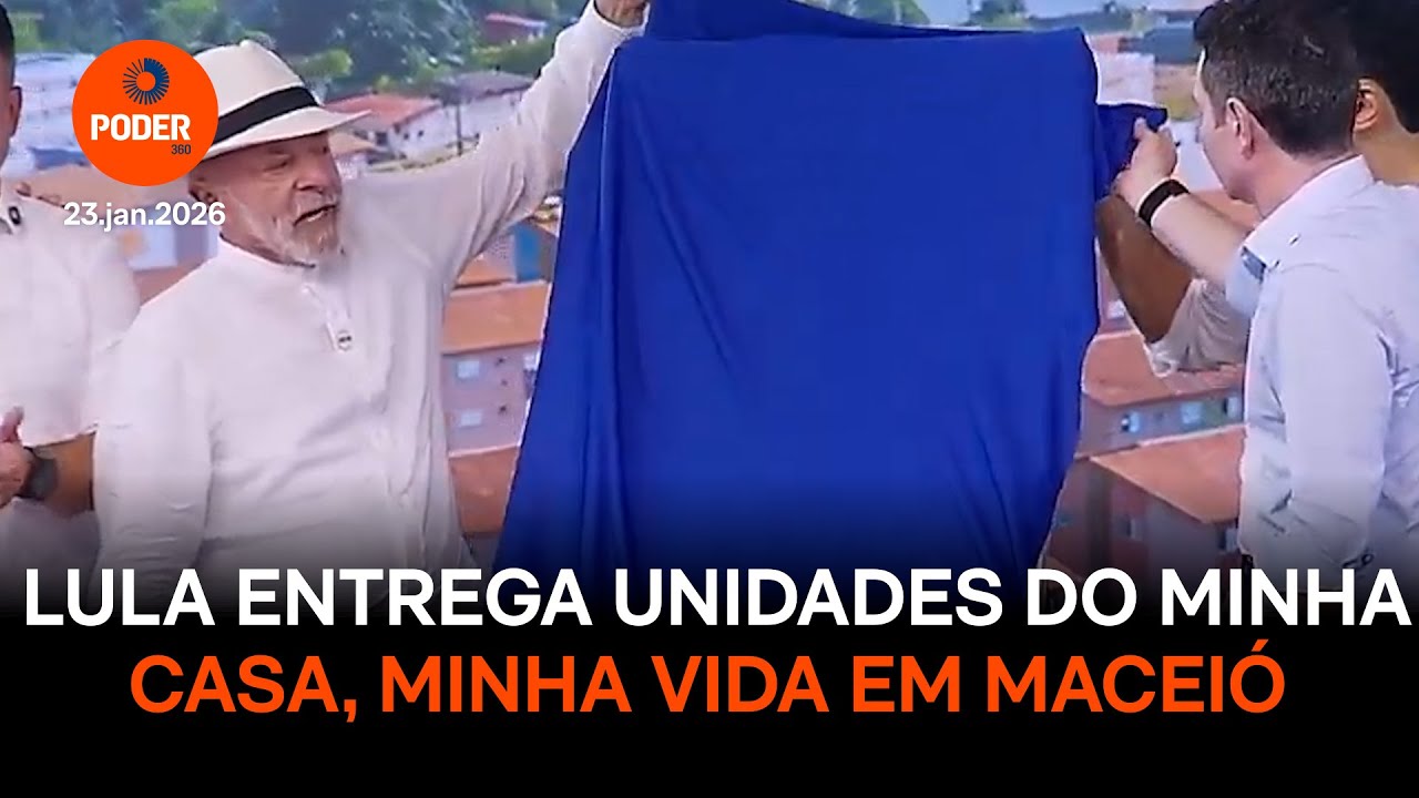 Lula entrega unidades do Minha Casa, Minha Vida em Maceió