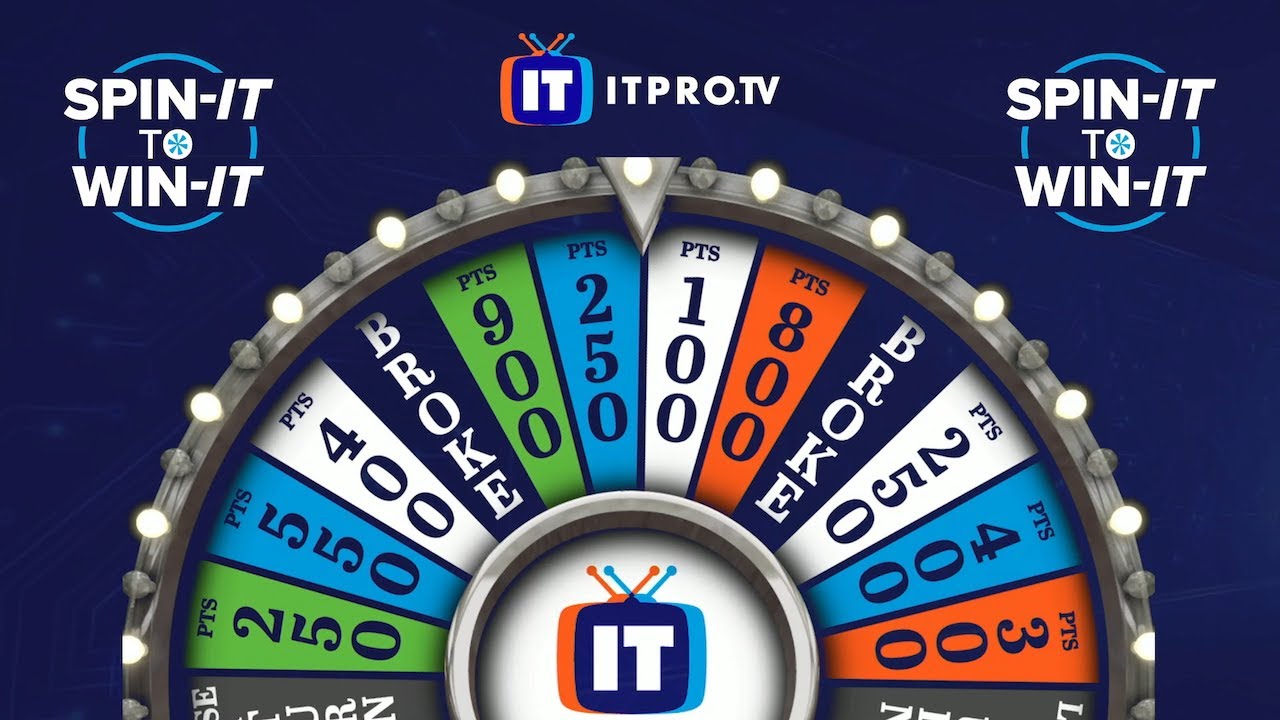 IT Wheel of Fortune Game Show 'Spin IT to Win IT' | CompTIA Themed