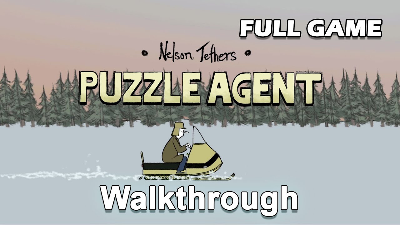 Puzzle Agent PC | 100% Walkthrough | FULL GAME | HD | No Commentary