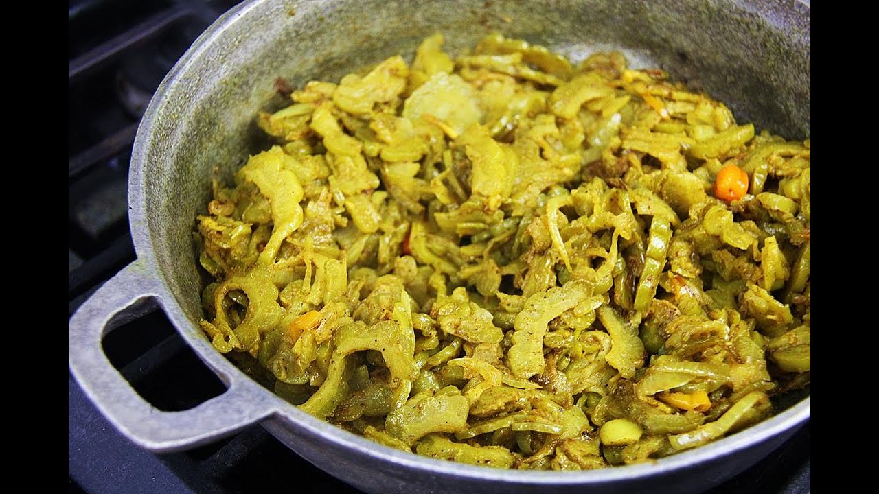 Traditional Fry Carilie (bitter melon) 